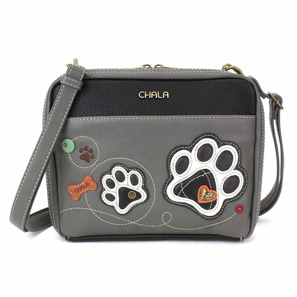 Companion Organizer Crossbody With Adjustable Strap And Built-In Wallet - Paw :